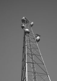 Microwave tower